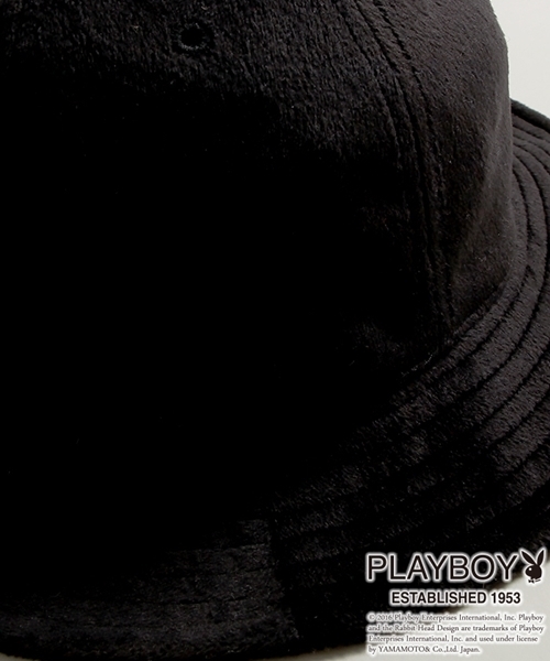 PLAYBOY(プレイボーイ)の「∴WEGO/PLAYBOY メトロハット(ハット・レディース・ブラック/ホワイト・FREE)」の13枚目の写真
