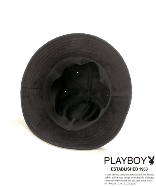 PLAYBOY(プレイボーイ)の「∴WEGO/PLAYBOY メトロハット(ハット・レディース・ブラック/ホワイト・FREE)」の8枚目の写真