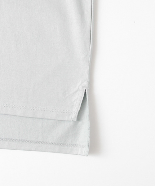 WORK NOT WORK URBAN RESEARCH（ワークノットワークアーバンリサーチ）の「WORK NOT WORK URBAN V/N BIG TEE WITH POCKET（Tシャツ/カットソー・レディース・グレー/ネイビー/ホワイト/ブラック・FREE）」の12枚目の写真