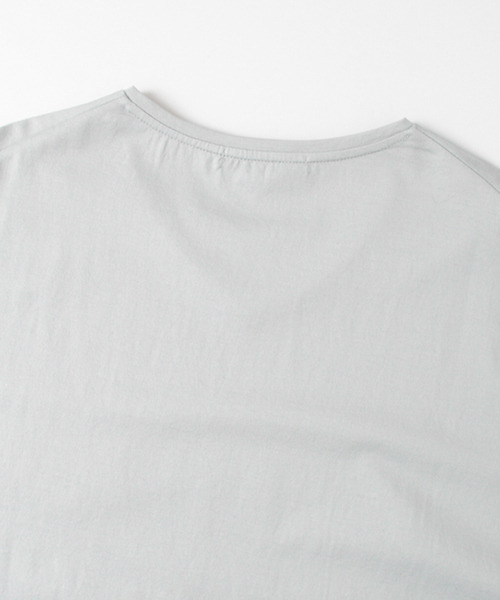 WORK NOT WORK URBAN RESEARCH（ワークノットワークアーバンリサーチ）の「WORK NOT WORK URBAN V/N BIG TEE WITH POCKET（Tシャツ/カットソー・レディース・グレー/ネイビー/ホワイト/ブラック・FREE）」の14枚目の写真