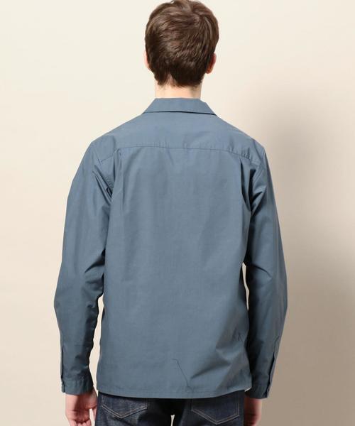 BEAUTY&YOUTH UNITED ARROWS（ビューティーアンドユースユナイテッドアローズ）の「BY タイプライター シャツジャケット ◆（シャツ/ブラウス・メンズ・ネイビー/ベージュ/ダークグレー・SMALL/MEDIUM/X-LARGE/LARGE）」の13枚目の写真