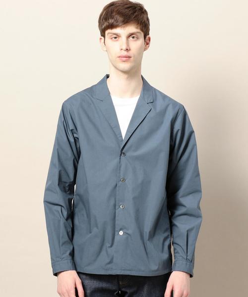 BEAUTY&YOUTH UNITED ARROWS（ビューティーアンドユースユナイテッドアローズ）の「BY タイプライター シャツジャケット ◆（シャツ/ブラウス・メンズ・ネイビー/ベージュ/ダークグレー・SMALL/MEDIUM/X-LARGE/LARGE）」の14枚目の写真