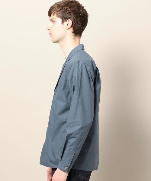 BEAUTY&YOUTH UNITED ARROWS（ビューティーアンドユースユナイテッドアローズ）の「BY タイプライター シャツジャケット ◆（シャツ/ブラウス・メンズ・ネイビー/ベージュ/ダークグレー・SMALL/MEDIUM/X-LARGE/LARGE）」の15枚目の写真