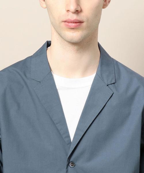 BEAUTY&YOUTH UNITED ARROWS（ビューティーアンドユースユナイテッドアローズ）の「BY タイプライター シャツジャケット ◆（シャツ/ブラウス・メンズ・ネイビー/ベージュ/ダークグレー・SMALL/MEDIUM/X-LARGE/LARGE）」の17枚目の写真