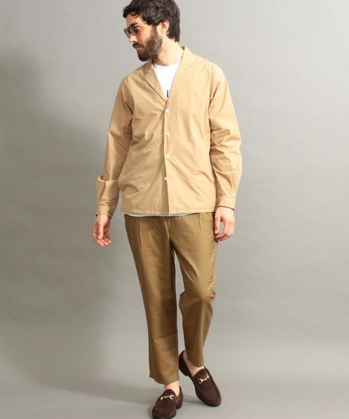 BEAUTY&YOUTH UNITED ARROWS（ビューティーアンドユースユナイテッドアローズ）の「BY タイプライター シャツジャケット ◆（シャツ/ブラウス・メンズ・ネイビー/ベージュ/ダークグレー・SMALL/MEDIUM/X-LARGE/LARGE）」の19枚目の写真