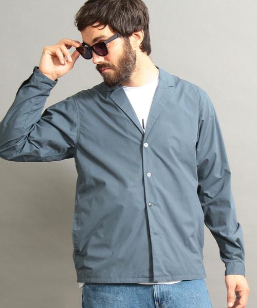 BEAUTY&YOUTH UNITED ARROWS（ビューティーアンドユースユナイテッドアローズ）の「BY タイプライター シャツジャケット ◆（シャツ/ブラウス・メンズ・ネイビー/ベージュ/ダークグレー・SMALL/MEDIUM/X-LARGE/LARGE）」の20枚目の写真