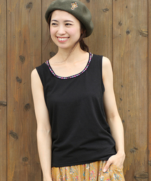チチカカ | ネイティブ刺繍タンクトップ(タンクトップ)