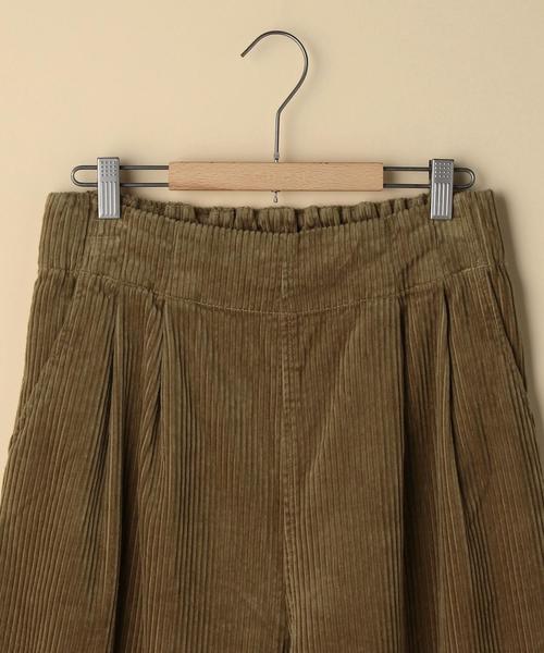 coen（コーエン）の「コーデュロイワイドパンツ(2017FW)（その他パンツ・レディース・ネイビー/ベージュ/グレー/オフホワイト・SMALL/MEDIUM/LARGE）」の6枚目の写真