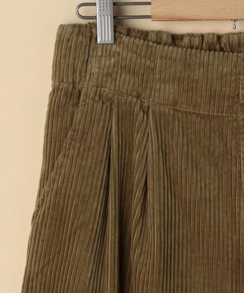 coen（コーエン）の「コーデュロイワイドパンツ(2017FW)（その他パンツ・レディース・ベージュ/ネイビー/グレー/オフホワイト・MEDIUM/SMALL/LARGE）」の6枚目の写真