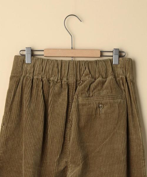 coen（コーエン）の「コーデュロイワイドパンツ(2017FW)（その他パンツ・レディース・ベージュ/ネイビー/グレー/オフホワイト・MEDIUM/SMALL/LARGE）」の5枚目の写真