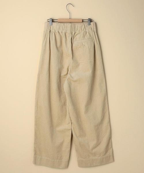 coen（コーエン）の「コーデュロイワイドパンツ(2017FW)（その他パンツ・レディース・ベージュ/ネイビー/グレー/オフホワイト・MEDIUM/SMALL/LARGE）」の21枚目の写真