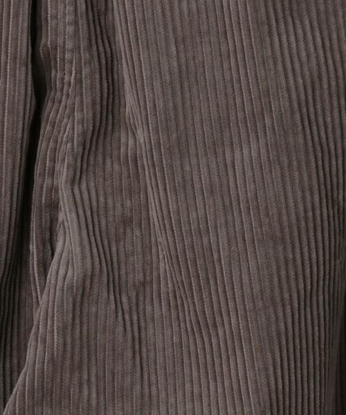 coen（コーエン）の「コーデュロイワイドパンツ(2017FW)（その他パンツ・レディース・ベージュ/ネイビー/グレー/オフホワイト・MEDIUM/SMALL/LARGE）」の18枚目の写真