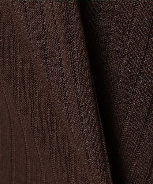 un dix cors（アンディコール）の「ワイドリブルーズニット（ニット/セーター・レディース・ブラウン/グリーン/レッド・ﾌﾘ-）」の10枚目の写真