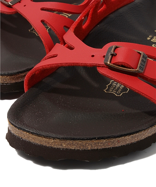 BIRKENSTOCK（ビルケンシュトック）の「BIRKENSTOCK / PARELMO BF Red NAPPA FB(WOMEN)（サンダル・レディース・レッド・35/36/37/38/39）」の6枚目の写真