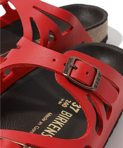 BIRKENSTOCK（ビルケンシュトック）の「BIRKENSTOCK / PARELMO BF Red NAPPA FB(WOMEN)（サンダル・レディース・レッド・35/36/37/38/39）」の7枚目の写真
