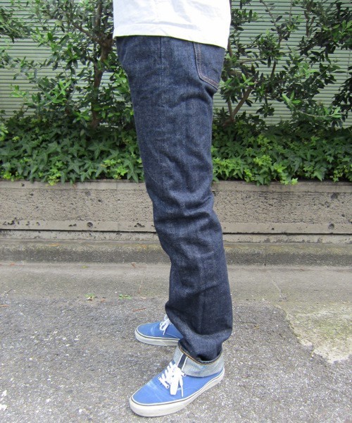 Made in JAPAN denim (straight)(メイドインジャパンデニム(ストレート))の「【Made in Japan】66 type -One Wash-/ミドルストレートデニム(デニムパンツ・メンズ・インディゴブルー・26inch/27inch/28inch/29inch/30inch/31inch/32inch/33inch/34inch/36inch/38inch/40inch)」の12枚目の写真