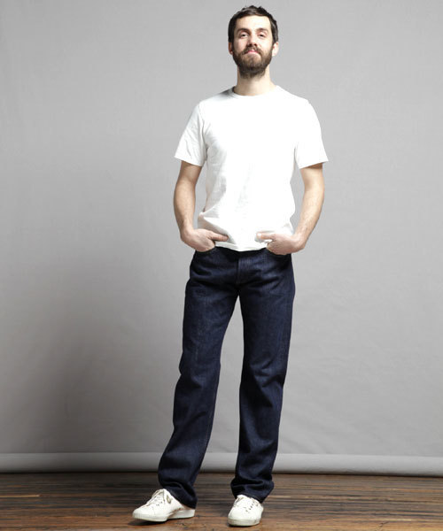 Made in JAPAN denim (straight)(メイドインジャパンデニム(ストレート))の「【Made in Japan】66 type -One Wash-/ミドルストレートデニム(デニムパンツ・メンズ・インディゴブルー・26inch/27inch/28inch/29inch/30inch/31inch/32inch/33inch/34inch/36inch/38inch/40inch)」の18枚目の写真