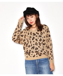 RODEO CROWNS WIDE BOWL | アニマル ウォッシャブル Vネックニット(ニット/セーター)