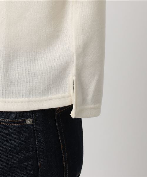 earth music&ecology（アースミュージックアンドエコロジー）の「・起毛フライスプルオーバー（Tシャツ/カットソー・レディース・ライトグレー/ネイビー/アイボリー/ミント・FREE）」の9枚目の写真