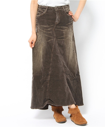 goa | sulfide processing コーデュロイロングスカート(スカート)