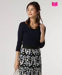 SWINGLE | メローリブプルオーバー◆(Tシャツ/カットソー)