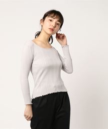 SWINGLE | メローリブプルオーバー◆(Tシャツ/カットソー)