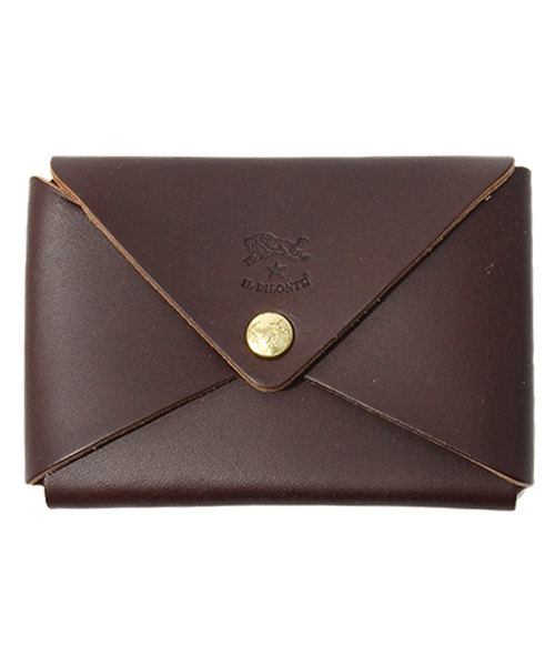 IL BISONTE（イルビゾンテ）の「IL BISONTE / ORIGINAL LEATHER / CARD CASE（名刺入れ・レディース・グリーン/オレンジ/ナチュラル/ライトブラウン/その他1/その他2/レンガ/レッド/オリーブ/ネイビー/ホワイト/ブラック/ダークブラウン・FREE）」の13枚目の写真