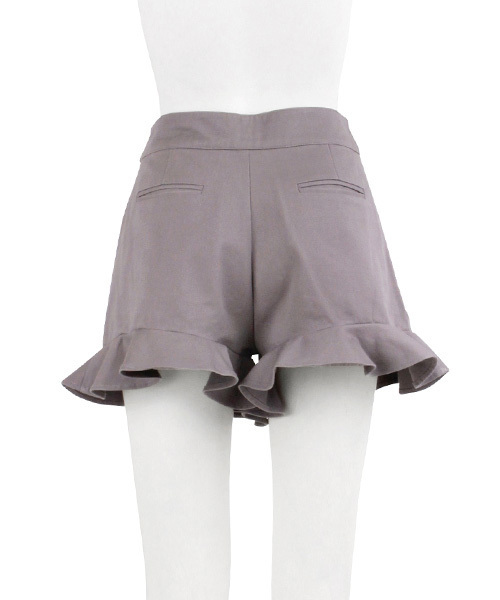 RANDA（ランダ）の「裾フリルショートパンツ（その他パンツ