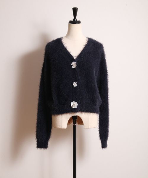 tocco closet（トッコ クローゼット）の「BIGフラワービジュー釦