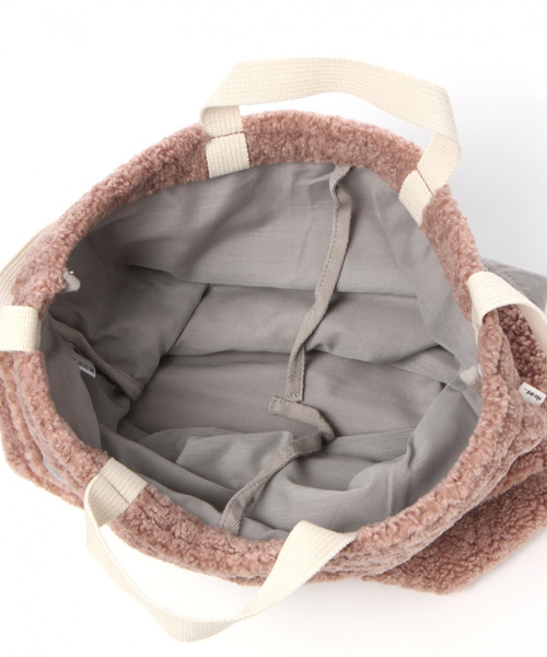 niko and...（ニコアンド）の「オリジナルボアロゴトート2WAY（トートバッグ・レディース・ホワイト/ピンク/セージグリーン・0）」の12枚目の写真