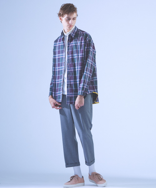 lideal（リデアル）の「【Lideal/WEB別注】Pumpkin イージーパンツ（その他パンツ・メンズ・グレー/ダークネイビー・1/2/3）」の8枚目の写真