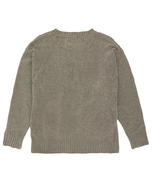 fran de lingerie(フランデランジェリー)の「teddy knit テディニット ケーブル編みプルオーバー(ルームウェア/パジャマ・レディース・オフホワイト/ピンク/モカ・M-L)」の15枚目の写真