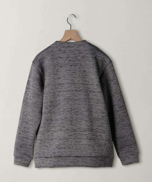 BEAUTY&YOUTH UNITED ARROWS(ビューティーアンドユースユナイテッドアローズ)の「BY スウェット フリース クルーネック ◆(スウェット・メンズ・ブラック/グレー/コバルトブルー・LARGE/MEDIUM/X-LARGE/SMALL)」の4枚目の写真