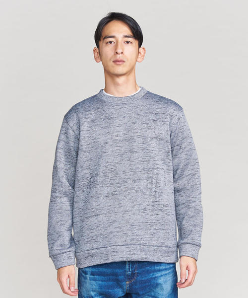 BEAUTY&YOUTH UNITED ARROWS(ビューティーアンドユースユナイテッドアローズ)の「BY スウェット フリース クルーネック ◆(スウェット・メンズ・ブラック/グレー/コバルトブルー・LARGE/MEDIUM/X-LARGE/SMALL)」の9枚目の写真