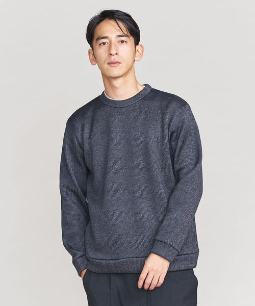 BEAUTY&YOUTH UNITED ARROWS(ビューティーアンドユースユナイテッドアローズ)の「BY スウェット フリース クルーネック ◆(スウェット・メンズ・ブラック/グレー/コバルトブルー・LARGE/MEDIUM/X-LARGE/SMALL)」の17枚目の写真