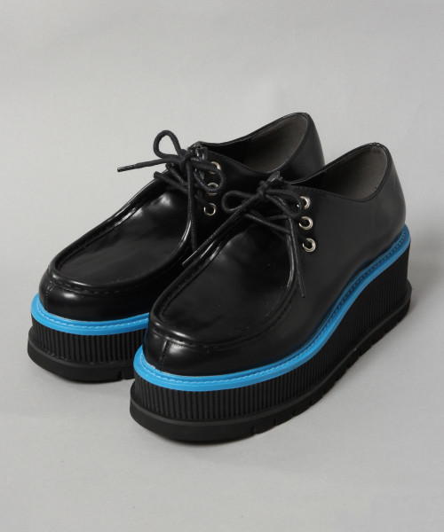 JEANASIS（ジーナシス）の「アツゾコチロリアン/818829（モカシン/デッキシューズ・レディース・ブラック系その他/レッド系その他・MEDIUM/LARGE）」の7枚目の写真