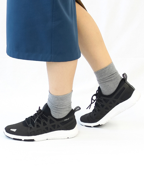 POLO RALPH LAUREN(ポロ ラルフ ローレン)の「ポロラルフローレン ウィメンズ/TRAIN 200/スニーカー(スニーカー・レディース・ホワイト/ブラック/ネイビー/ワイン・50/90/80/70/60/65/75/55/85)」の7枚目の写真