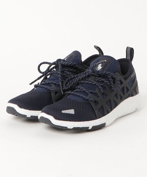 POLO RALPH LAUREN(ポロ ラルフ ローレン)の「ポロラルフローレン ウィメンズ/TRAIN 200/スニーカー(スニーカー・レディース・ホワイト/ブラック/ネイビー/ワイン・50/90/80/70/60/65/75/55/85)」の3枚目の写真