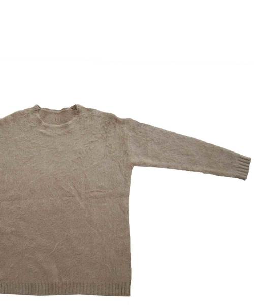 antiqua（アンティカ）の「モヘアニット（ニット/セーター・メンズ・ベージュ/ダークグレー・M/L/XL）」の4枚目の写真