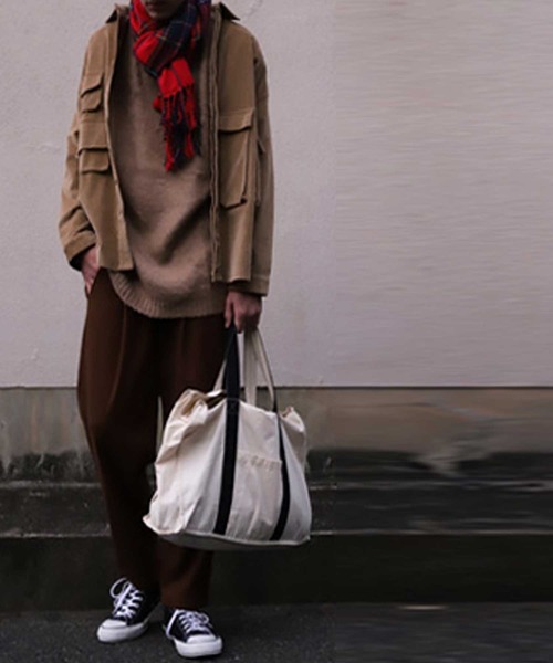 antiqua（アンティカ）の「モヘアニット（ニット/セーター・メンズ・ベージュ/ダークグレー・M/L/XL）」の13枚目の写真