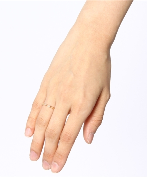 agete アガット 11号 K10 10金 スタックリング 3本セット K10ダイヤモンドリング｜リング｜アガット 公式オンラインストア