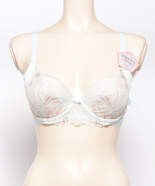 Triumph（トリンプ）の「天使のブラ 魔法のハリ感487 ブラジャーTR487 WHU1（ブラジャー・レディース・ピンク/ブルー/ライトグリーン・B70/C70/D70/B75/C65/C75/D65/D75/E65/E70/E75/F70/F75/E80/C80/D80）」の16枚目の写真