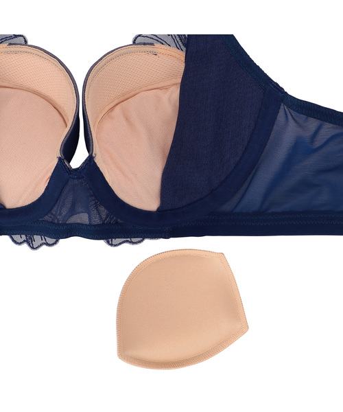 Triumph（トリンプ）の「天使のブラ 魔法のハリ感487 ブラジャーTR487 WHU1（ブラジャー・レディース・ピンク/ブルー/ライトグリーン・B70/C70/D70/B75/C65/C75/D65/D75/E65/E70/E75/F70/F75/E80/C80/D80）」の7枚目の写真