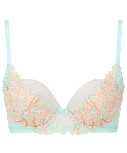 Triumph（トリンプ）の「天使のブラ 魔法のハリ感487 ブラジャーTR487 WHU1（ブラジャー・レディース・ピンク/ブルー/ライトグリーン・B70/C70/D70/B75/C65/C75/D65/D75/E65/E70/E75/F70/F75/E80/C80/D80）」の12枚目の写真