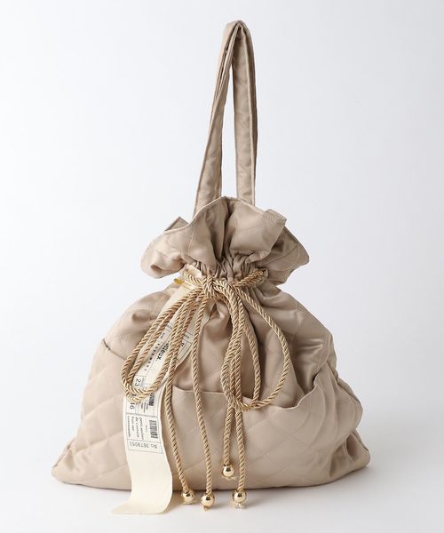 one after another NICE CLAUP（ワンアフターアナザーナイスクラップ）の「キルティングバッグ（トートバッグ・レディース・アイボリー/ベージュ系その他/ピンク系その他/その他・FREE）」の3枚目の写真