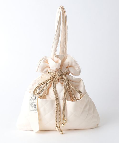 one after another NICE CLAUP（ワンアフターアナザーナイスクラップ）の「キルティングバッグ（トートバッグ・レディース・アイボリー/ベージュ系その他/ピンク系その他/その他・FREE）」の2枚目の写真