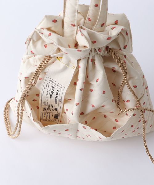 one after another NICE CLAUP（ワンアフターアナザーナイスクラップ）の「キルティングバッグ（トートバッグ・レディース・アイボリー/ベージュ系その他/ピンク系その他/その他・FREE）」の10枚目の写真