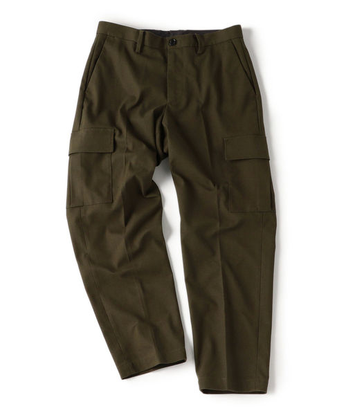 SHIPS（シップス）の「【Begin5月号掲載】SC: ジャストレングス ホップサック カーゴパンツ（カーゴパンツ・メンズ・ブラック/グレー/オリーブ・SMALL/MEDIUM/LARGE/X-LARGE）」の3枚目の写真