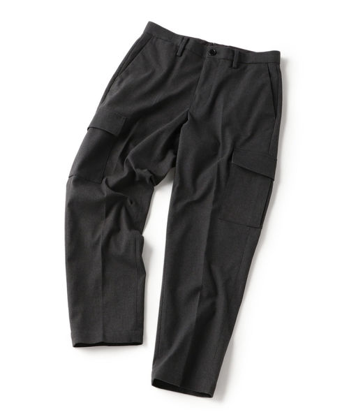 SHIPS（シップス）の「【Begin5月号掲載】SC: ジャストレングス ホップサック カーゴパンツ（カーゴパンツ・メンズ・ブラック/グレー/オリーブ・SMALL/MEDIUM/LARGE/X-LARGE）」の11枚目の写真