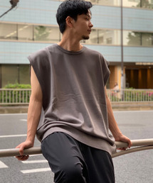 【06 BURNER SELECT】カシミヤタッチオーバーサイズベスト